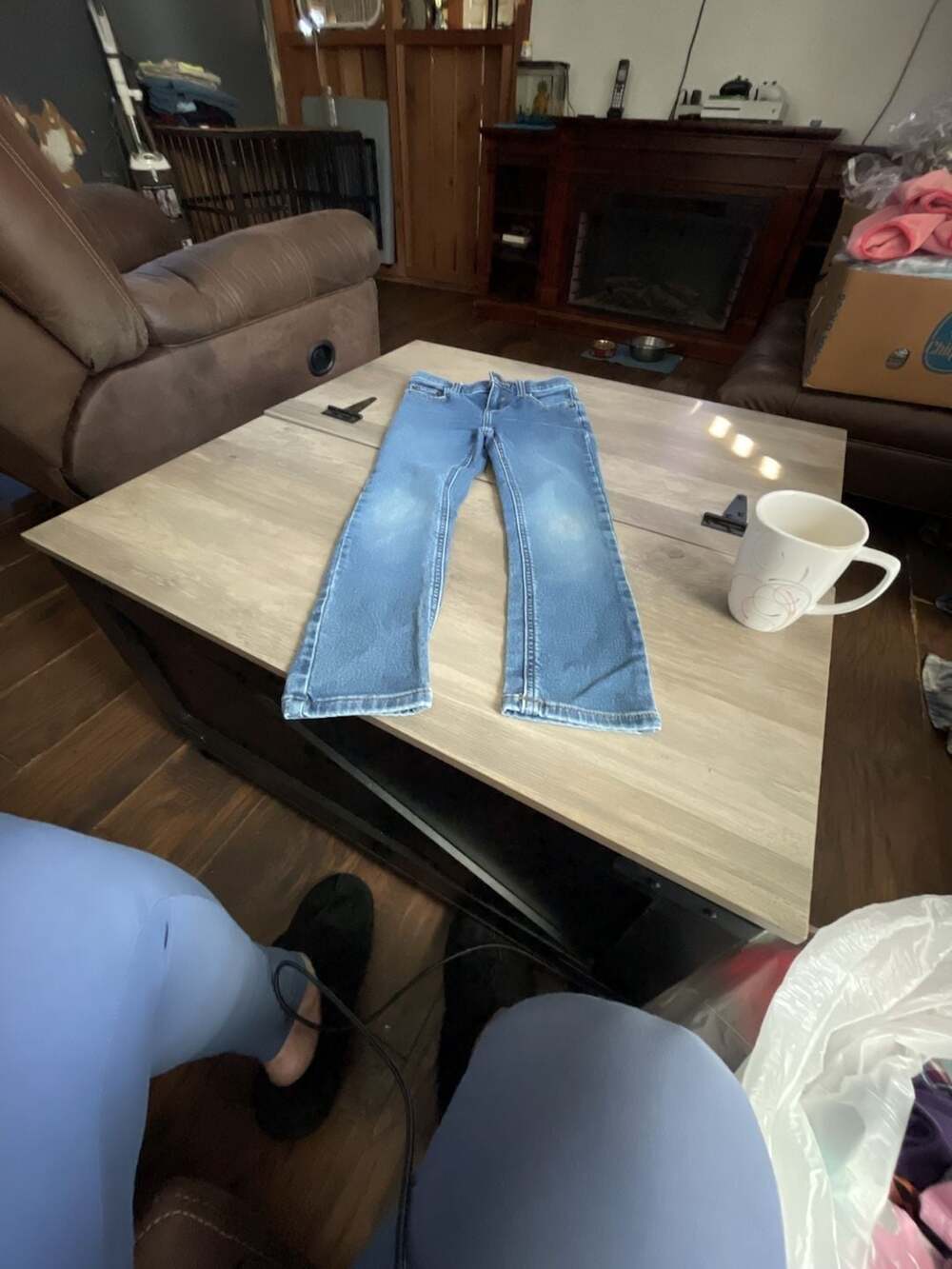 Wonder Nation Slim Jeans Size 6 Blue Denim